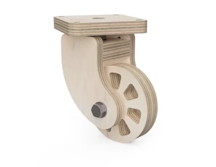 Ahşap Basit Tekerlek